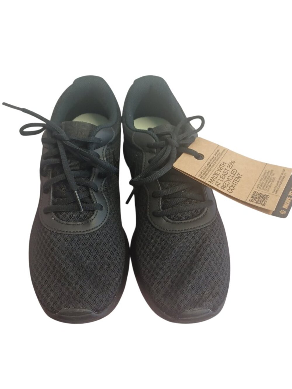 Nike Tanjun Black  Lightweight Mesh Athletic Sneakers Size 9 NWOB - Picture 3 of 10